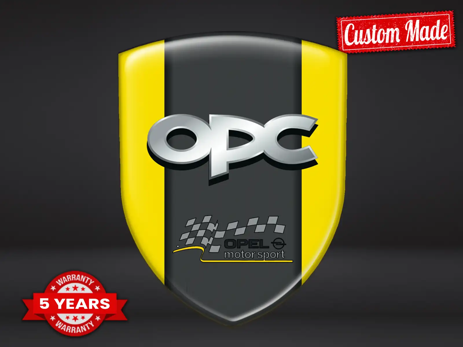 OPC Autocollants Affaires Sport Tuning Moderne